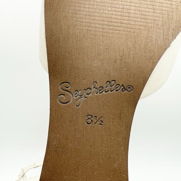 Seychelles Womens What a Girl Wants Flats US 8.5 M Off White Leather NWOB - Picture 12 of 12